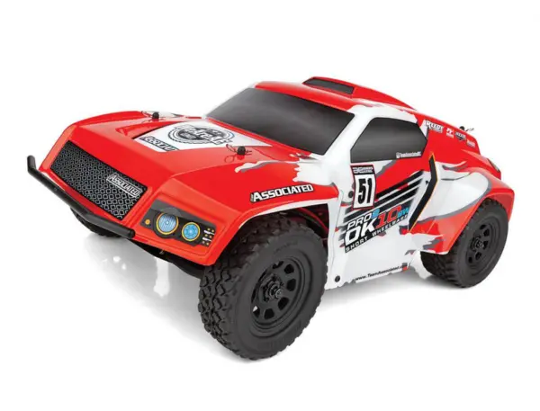 Team Associated Pro2 Dk10sw Dakar 1/10 Buggy RTR Red/White – view 19