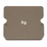 Associated b6/b6.1 Aluminum Chassis Weight, 9g – Team Associated Parts