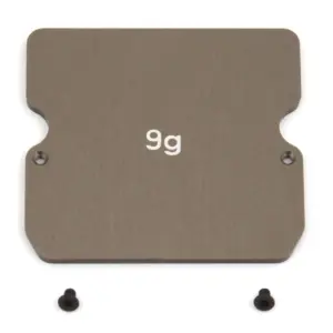 Associated b6/b6.1 Aluminum Chassis Weight, 9g – Team Associated Parts