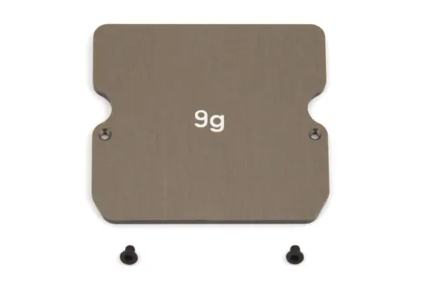 Associated B6/B6.1 Aluminum Chassis Weight, 9g – view 2