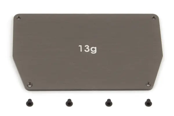 Associated b6/b6.1 Aluminum Chassis Weight 13g – view 2