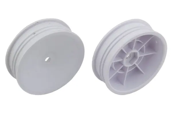 Associated Buggy Wheel 2wd Slim Front 2.2 12mm Hex White – view 2