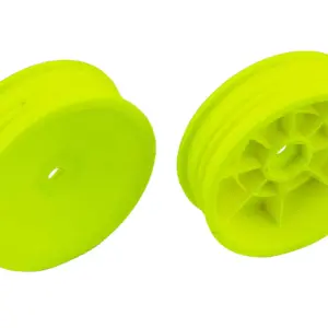 Associated Buggy Wheel 2wd Slim Front 2.2 12mm Hex Yellow – Team Associated Parts
