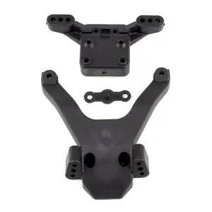 Team Associated b6.3 Front Top Plate and Ballstud Mount