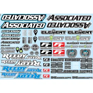 Team Associated 'Ae' Branding Decal Sheet – Team Associated Parts