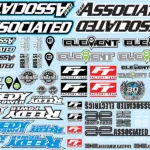 Team Associated 'Ae' Branding Decal Sheet – Team Associated Parts