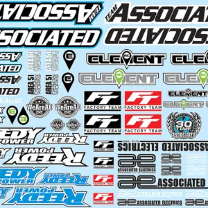 Team Associated 'Ae' Branding Decal Sheet – Team Associated Parts