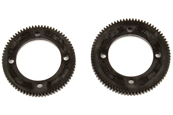 Team Associated B74 Centre Diff Spur Gears, 72/78 Tooth – view 2
