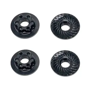 Team Associated Ft Nuts - M4 Low Profile Wheel Nuts Black – Team Associated Parts