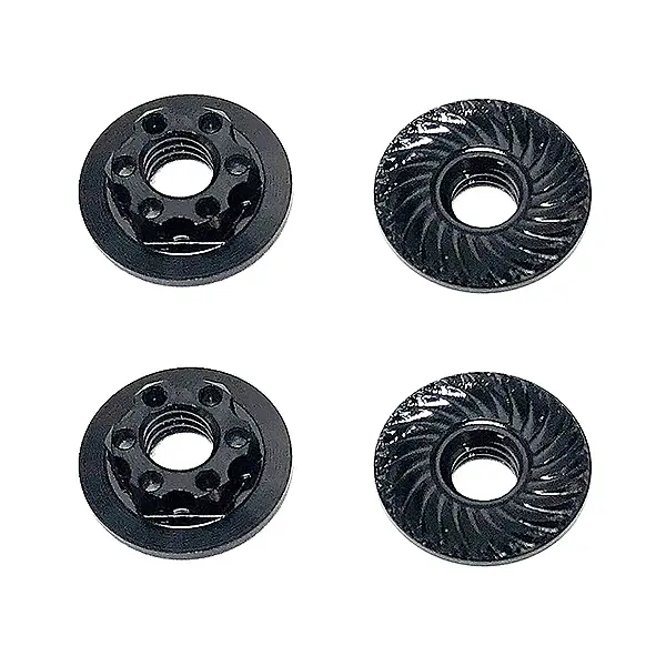 Team Associated Ft Nuts - M4 Low Profile Wheel Nuts Black – Team Associated Parts