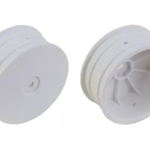 Team Associated 12mm Hex 2.2" 4wd Front White Wheels B74 +1.5mm – Team Associated Parts