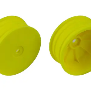Team Associated 12mm Hex 2.2" 4wd Front Yellow Wheels B74 +1.5mm – Team Associated Parts