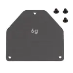 Team Associated Rc10b7 Ft Alum. Servo Weight Plate 6g – Team Associated Parts