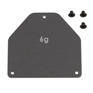 Team Associated Rc10b7 Ft Alum. Servo Weight Plate 6g – Team Associated Parts