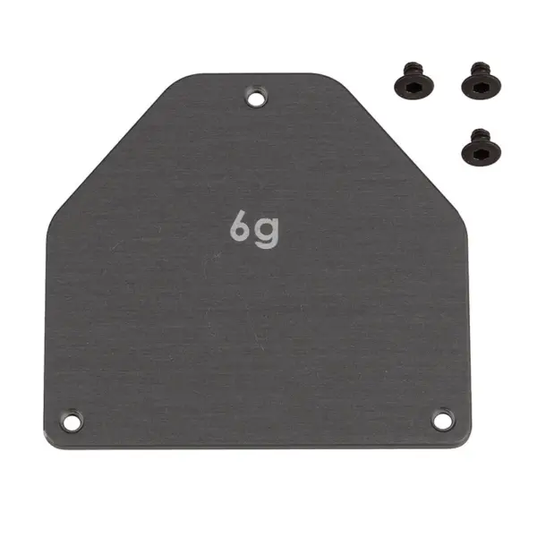 Team Associated Rc10b7 Ft Alum. Servo Weight Plate 6g