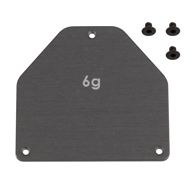 Team Associated Rc10b7 Ft Alum. Servo Weight Plate 6g – Team Associated Parts