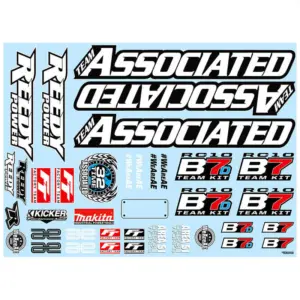 Team Associated Rc10b7 Decal Sheet – Team Associated Parts
