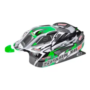 Team Corally Polycarbonate Body Spark Xb6 Green Cut Decal Sheet – RC Cars