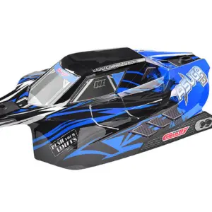 Corally Polycarbonate Body Asuga XLR Painted Blue Cut 1 Pc – RC Cars