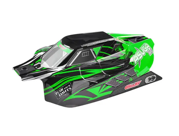 Corally Polycarbonate Body Asuga XLR Painted Green Cut 1 Pc – view 2
