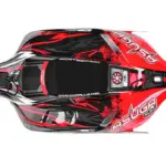 Corally Polycarbonate Body Asuga XLR Painted Red Cut 1 Pc – RC Cars