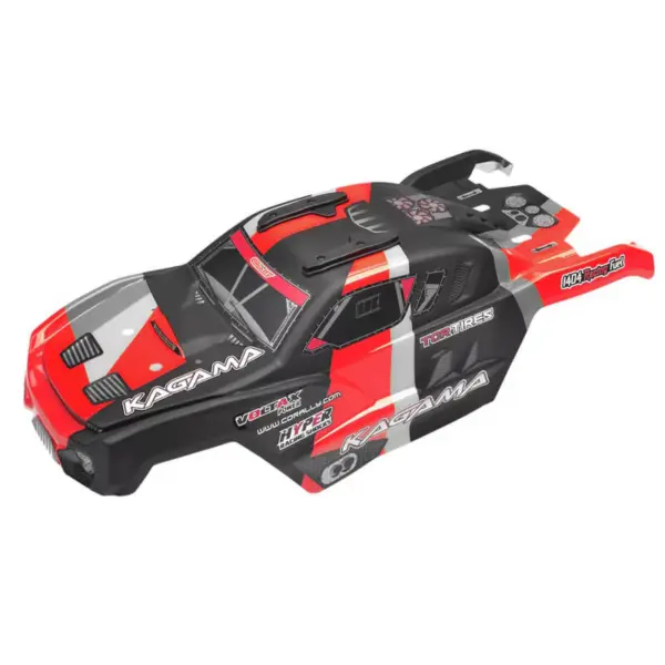 Team Corally Body Painted and Cut Kagama Red 1pc