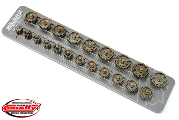 Corally Pinion Caddy 48dp 21 Pinions 3.17MM – view 3