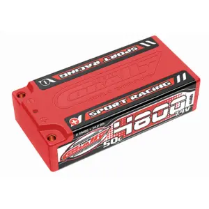 Corally Sport Racing 50c Lipo Battery 4800mah 7.4v Shorty 2s 4mm Bullit – RC Batteries