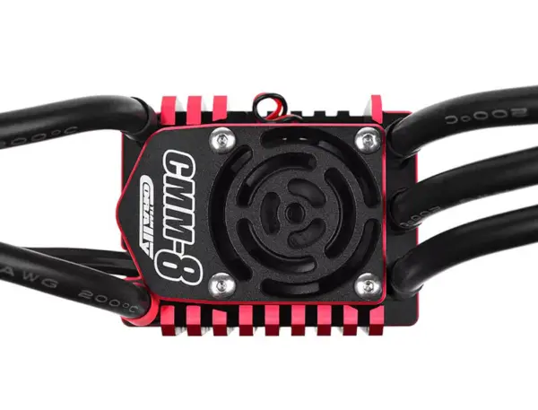 Team Corally CMM-8 Racing Brushless Esc Sensored 2-4s 240a Black/Red – view 3
