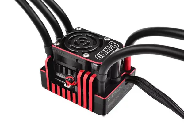 Team Corally CMM-8 Racing Brushless Esc Sensored 2-4s 240a Black/Red – view 10