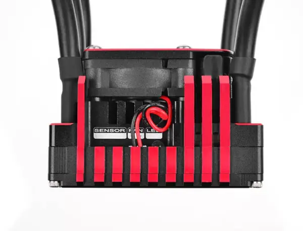 Team Corally CMM-8 Racing Brushless Esc Sensored 2-4s 240a Black/Red – view 11