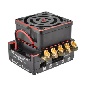 Team Corally CMM-10 Racing Esc Sensored 2-3s 220a Black/Red – RC Cars