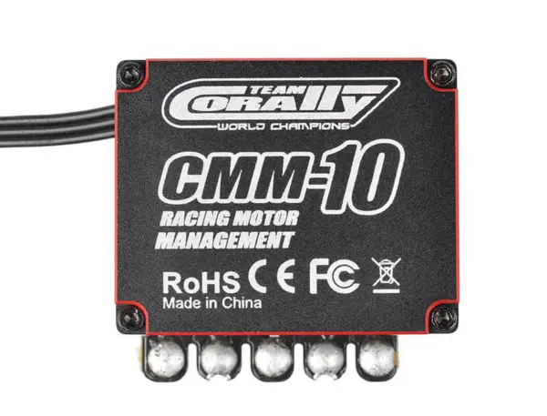 Team Corally CMM-10 Racing Brushless Esc Sensored 2-3s 220a Black/Red – view 8
