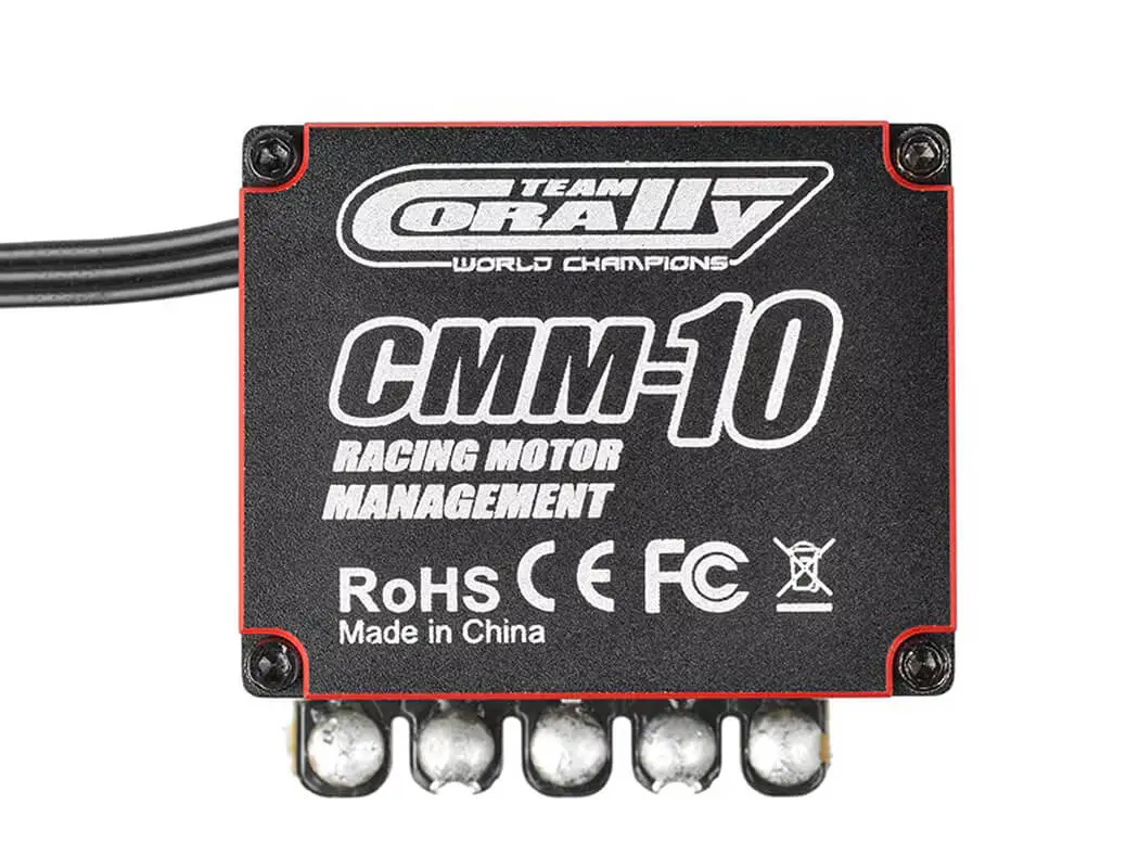 Team Corally CMM-10 Racing Esc Sensored 2-3s 220a Black/Red – RC Cars