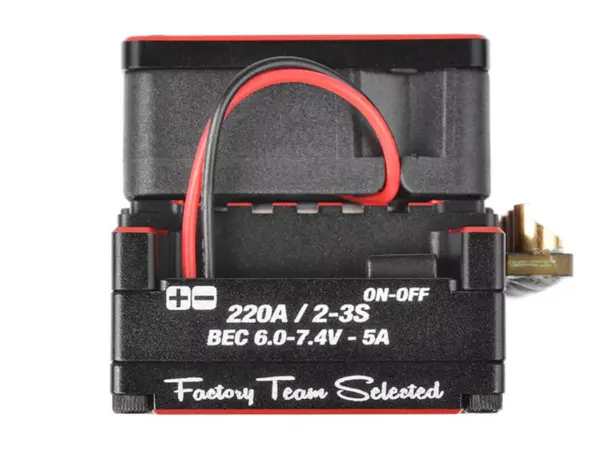 Team Corally CMM-10 Racing Brushless Esc Sensored 2-3s 220a Black/Red – view 10