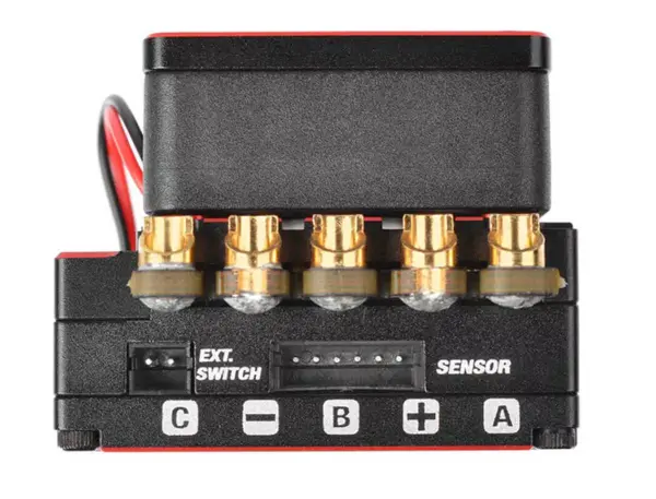 Team Corally CMM-10 Racing Brushless Esc Sensored 2-3s 220a Black/Red – view 11