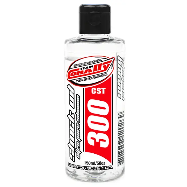 Corally Shock Oil Ultra Pure Silicone 300 CPS 150ml – RC Cars