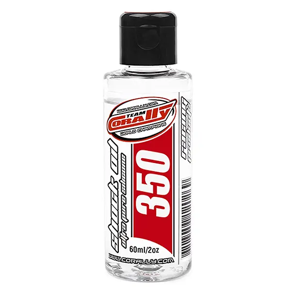 Corally Shock Oil Ultra Pure Silicone 350 CPS 60ml / 2oz – RC Cars