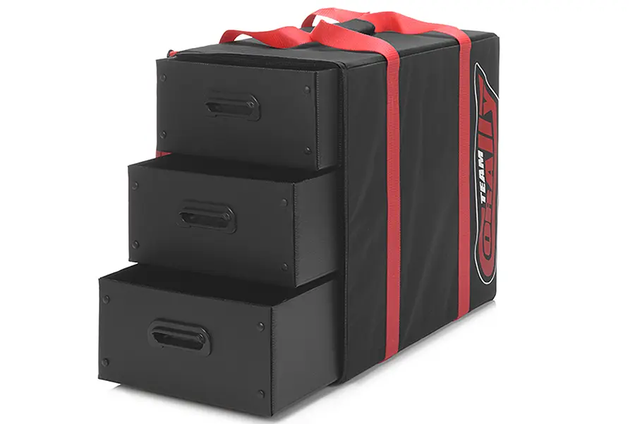 Corally Carrying Bag 3 Corrugated Plastic Drawers – RC Cars