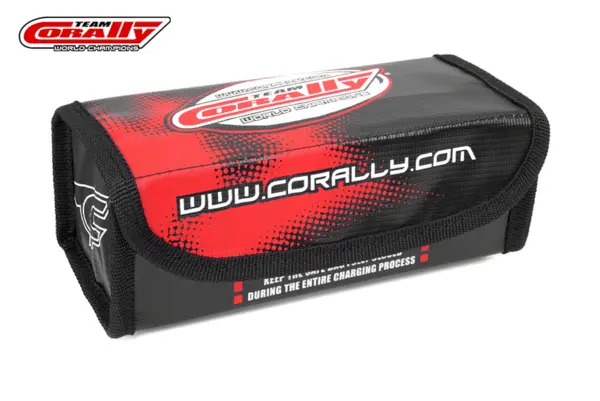 Corally Lipo Safe Bag Sport for 2 PCS 2s Hard Case Battery Packs – view 2