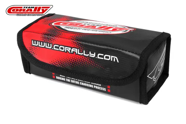 Corally Lipo Safe Bag Sport for 2 PCS 2s Hard Case Battery Packs – view 3