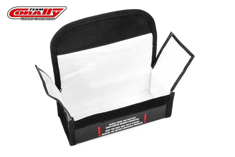 Corally Lipo Safe Bag Sport for 2 PCS 2s Hard Case Battery Packs – RC Batteries