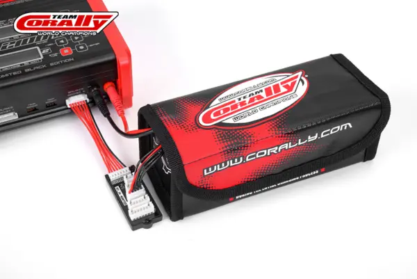 Corally Lipo Safe Bag Sport for 2 PCS 2s Hard Case Battery Packs – view 6