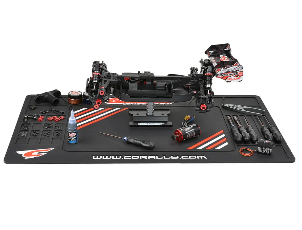 Corally Ultimate Rubber Pit Mat 850mm X 500mm – RC Cars