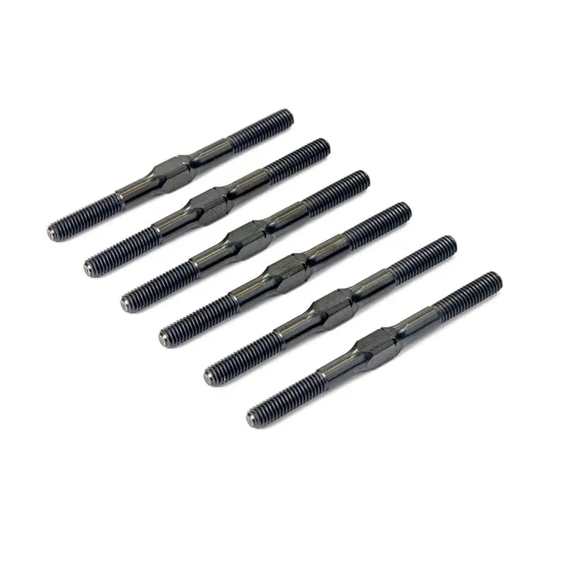 Centro Rc10b7 Titanium Turnbuckle Set (6pc) - Black – RC Cars