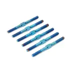 Centro Rc10b7 Titanium Turnbuckle Set (6pc) - Blue – RC Cars