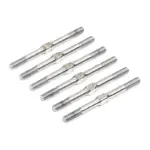 Centro Rc10b7 Titanium Turnbuckle Set (6pc) - Silver – RC Cars