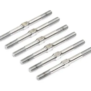 Centro Rc10b7 Titanium Turnbuckle Set (6pc) - Silver – RC Cars