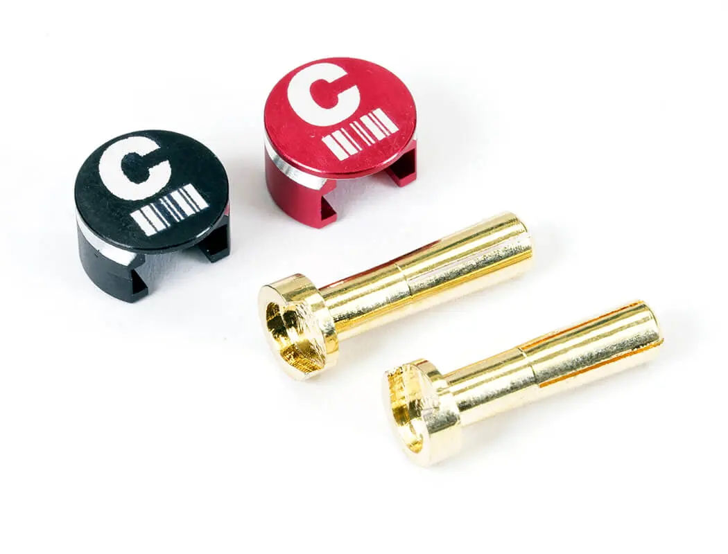 Centro Lowpro Heatsink Plug Connector Grips W/4mm Bullets – RC Cars