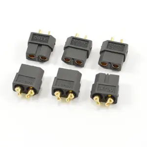 Centro Xt-60 Black Female Connectors (6pc) – RC Cars